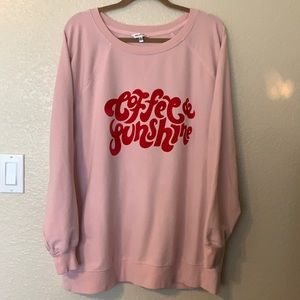 Wildfox “Coffee & Sunshine” sweatshirt